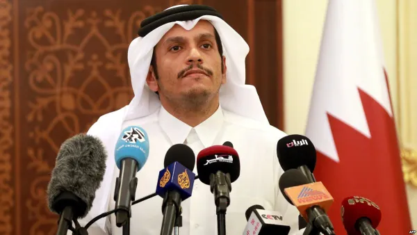 وزير الخارجية القطري الشيخ محمد بن عبد الرحمن آل ثاني