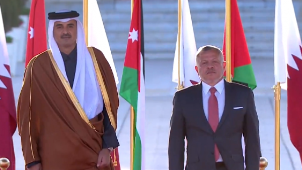 أمير قطر يصل الى الأردن في زيارة رسمية بعد تحسن في العلاقات الثنائية