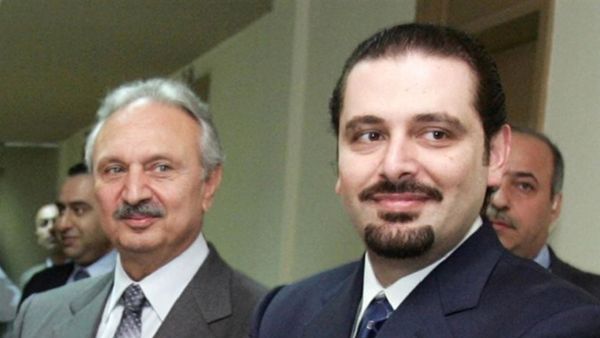 سعد الحريري (يمين) ومحمد الصفدي