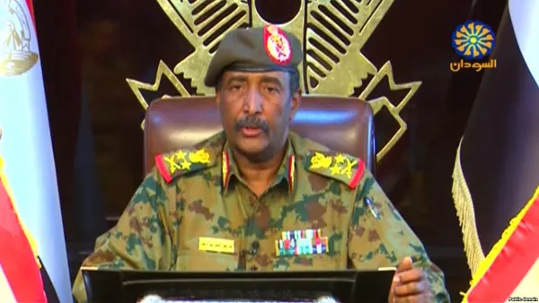 رئيس المجلس العسكري الانتقالي في السودان الفريق أول عبد الفتاح البرهان