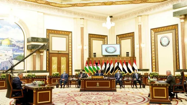 توافق عراقي- مصري- أردني بشأن فلسطين ومكافحة الإرهاب وسد النهضة