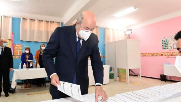 الرئيس الجزائري عبد المجيد تبون