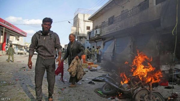 15 قتيلا بانفجار سيارة مفخخة في مدينة تل أبيض السورية