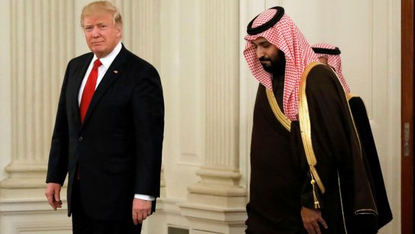 ارشيفية/ لقاء سابق بين ترامب وبن سلمان
