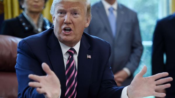 الرئيس الأمريكي دونالد ترامب