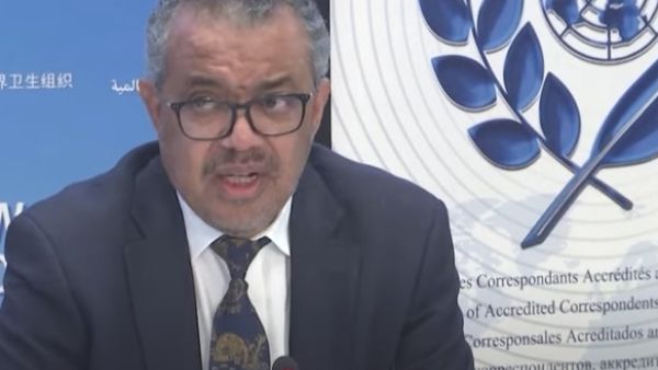 المدير العام لمنظمة الصحّة العالمية تيدروس أدهانوم غيبريسوس