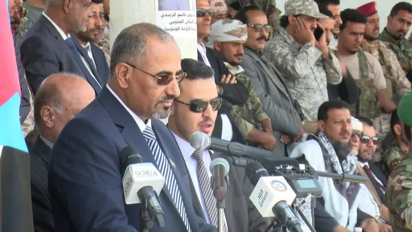 رئيس المجلس الانتقالي الجنوبي عيدروس الزبيدي