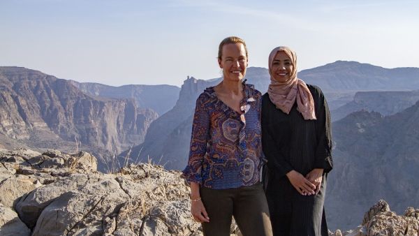 AAJA - Dagmar Symes, GM and Nadhira Al Harthy