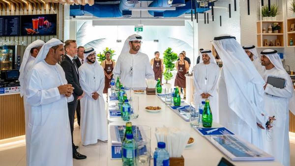 Dr. Sultan Al Jaber visiting the new ADNOC Oasis store ADNOC Distribution Unveils Next-Generation Oasis Convenience Store to Better Serve Customers