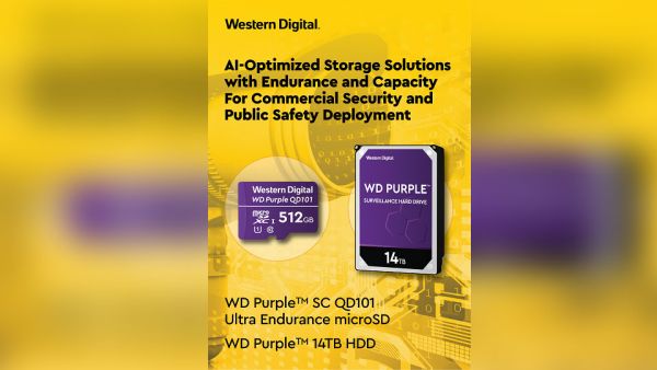 Western Digital introduced the WD Purple SC QD101 Ultra Endurance microSD card designed specifically for equipment makers