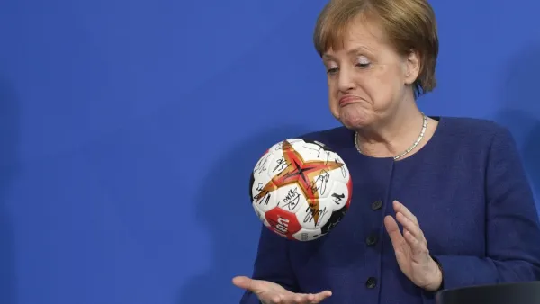 German Chancellor Angela Merkel  (AFP)