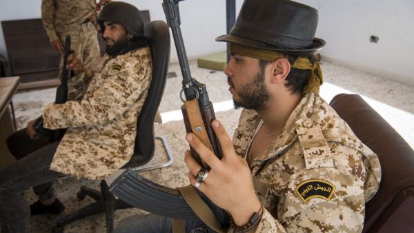 Fighters loyal to the Government of National Accord (AFP)