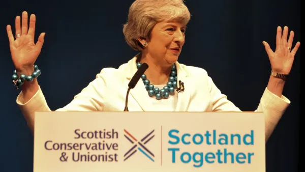 Britain's Prime Minister Theresa May (AFP)