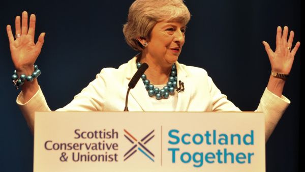 Britain's Prime Minister Theresa May (AFP)