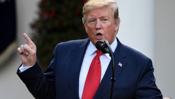 US President Donald Trump (AFP)