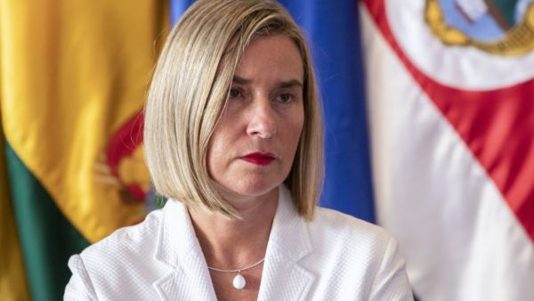 The European Union foreign policy chief Federica Mogheriniand  (AFP)