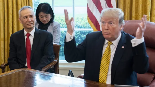 President Donald Trump (R) (AFP)