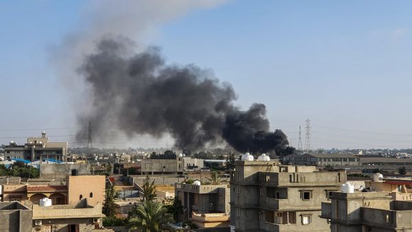 South of the Libyan capital Tripoli (AFP)