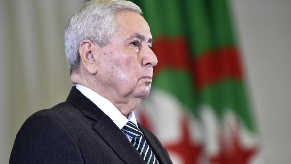 Algeria's interim President Abdelkader Bensalah  (AFP)