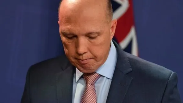 Affairs Minister Peter Dutton (Twitter)