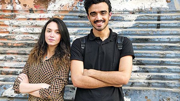 Ahmed Shehata, right, and co-host Sabreen Hassan (Twitter)