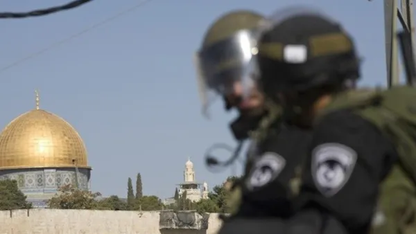 Palestinian minister for Jerusalem affairs Fadi al-Hadami was detained (Twitter)