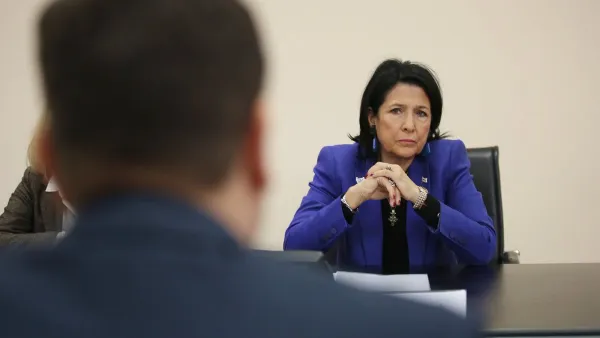 Georgian President Salome Zourabichvili (Twitter)