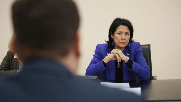 Georgian President Salome Zourabichvili (Twitter)