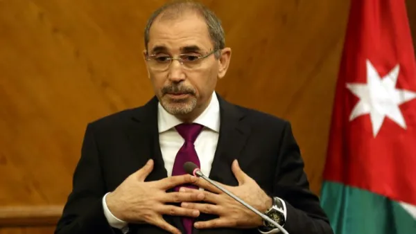 Foreign Minister Ayman Safadi (Twitter)