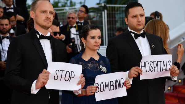 A plea to the world as the Syrian regime continues to bomb hospitals in rebel held Idlib from filmmakers Waad al-Kateab & Edward Watts, and Dr Hamza al-Kateab, as their searing film on surviving in an Aleppo hospital (Twitter)