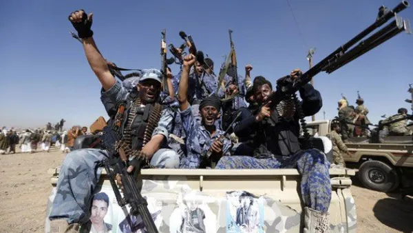 Houthi militia (Twitter)