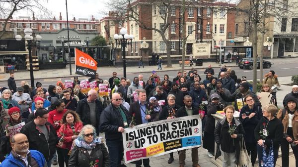 Muslims the Jewish Socialist Group gave their complete and unconditional support & solidarity to brothers, sisters & neighbours in Muslim communities (Twitter)