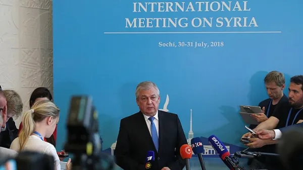 Alexander Lavrentiev, President Vladimir Putin's special envoy for Syria (Twitter)
