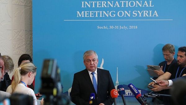 Alexander Lavrentiev, President Vladimir Putin's special envoy for Syria (Twitter)