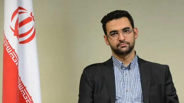 Telecommunications minister Mohammad Javad Azari Jahromi (Twitter)