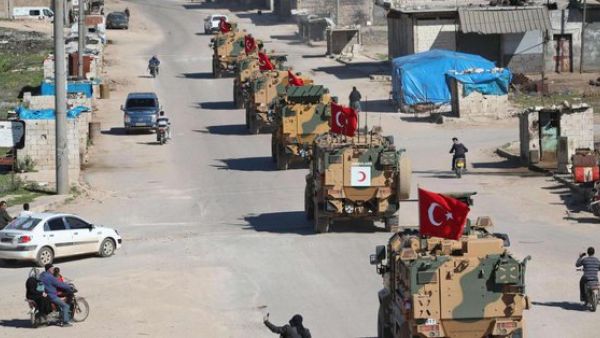 Turkish army in Idlib province (Twitter)