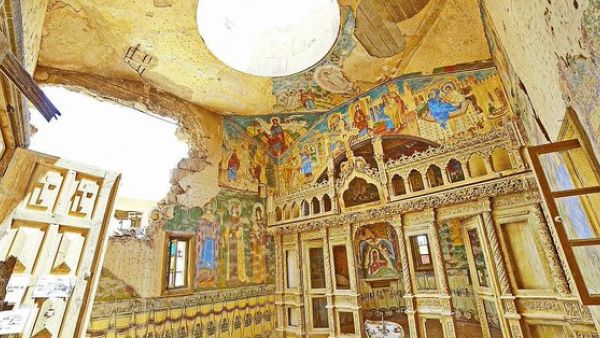 Stunning Romanian church is final monastery cleared of mines at Qasr al-Yahud  (Twitter)