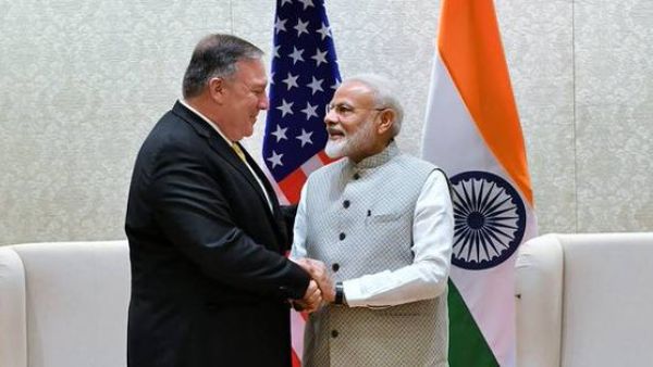 US Secretary of State Mike Pompeo met PM Narendra Modi  (Twitter)