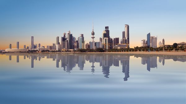 Peaceful view of Kuwait cityscape (Shutterstock)	