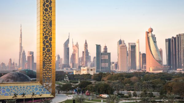 Dubai Frame building at sunrise (Shutterstock)	