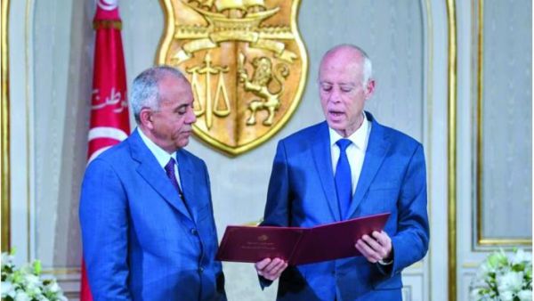 اعلن  رئيس الوزراء التونسي الحبيب الجملي تشكيلة الحكومة الجديدة 