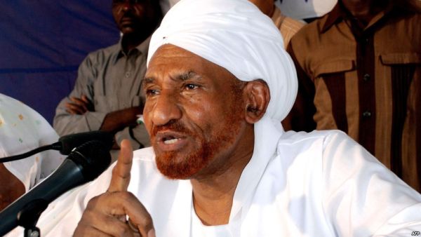 الصادق المهدي هو سياسي ومفكر سوداني ورئيس "حزب الأمة القومي"