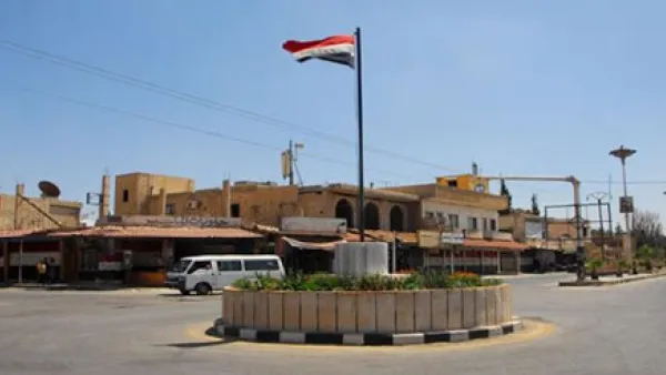 سماع دوي انفجارات عنيفة في محيط خان ارنبة