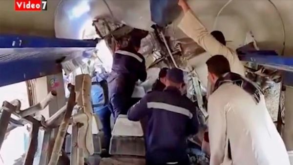 حادث قطار سوهاج مفتعل
