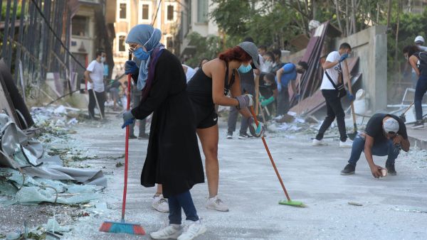دمر الانفجار المرفأ بالكامل وأجزاء كاملة من العاصمة اللبنانية