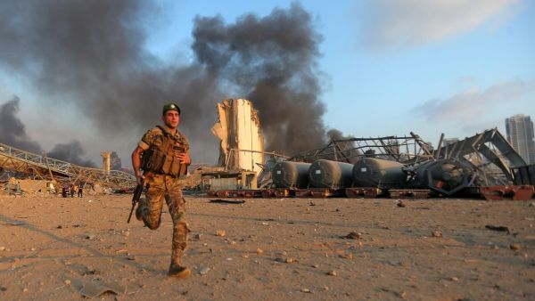  الانفجار الذي هز ميناء بيروت أمس أفسد القمح 