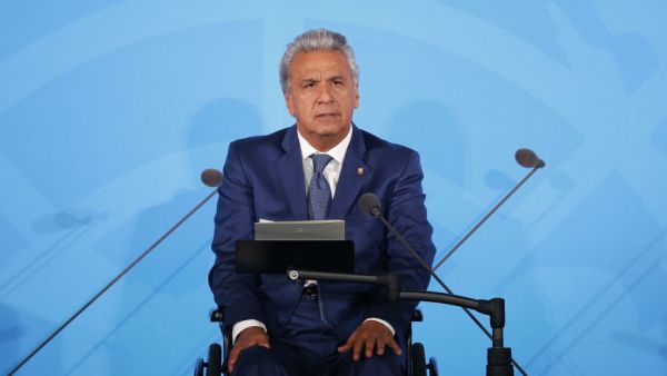 رئيس جمهورية الإكوادور "لينين مورينو" 