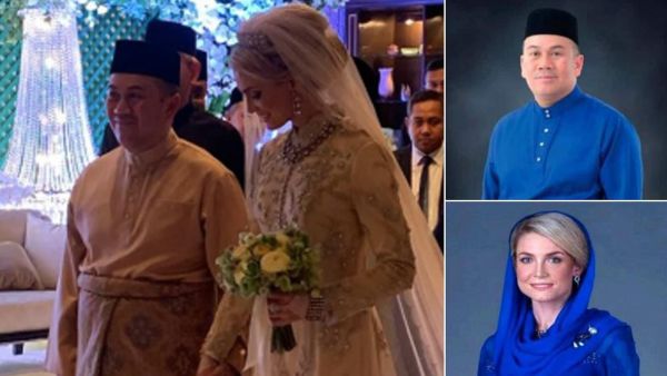 ولي عهد ماليزيا يتزوج من صديقته السويدية (dailymail.co.uk)