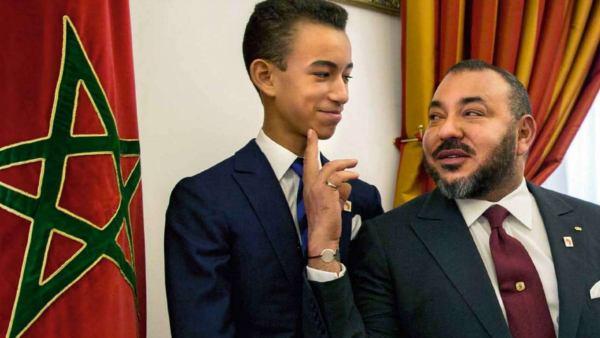 العاهل المغربي وولي العهد