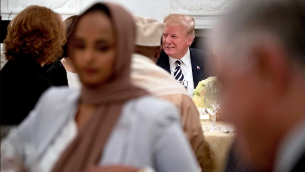 الرئيس الأمريكي "دونالد ترامب"